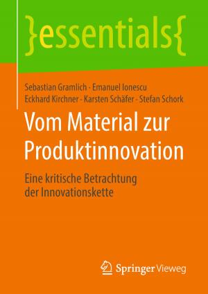 Cover of the book Vom Material zur Produktinnovation by Lionel Pilorget, Thomas Schell