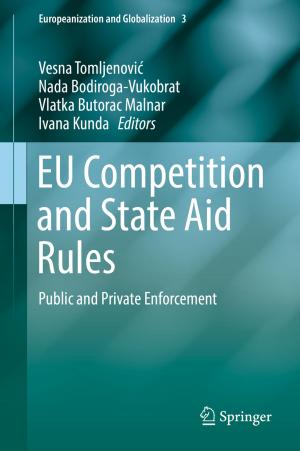 Cover of the book EU Competition and State Aid Rules by Dinghua Zhang, Yunyong Cheng, Ruisong Jiang, Neng Wan