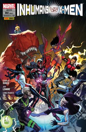 Cover of Inhumans vs. X-Men 2