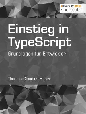 Book cover of Einstieg in TypeScript