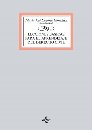 Cover of the book Lecciones básicas para el aprendizaje del Derecho civil by José María Ribas Alba