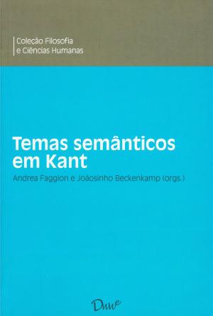 Book cover of Temas semânticos em Kant
