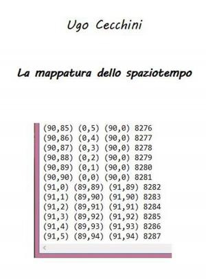 Cover of the book La mappatura dello spaziotempo by Ugo Cecchini