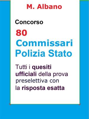 Cover of Concorso 80 Commissari Polizia di Stato