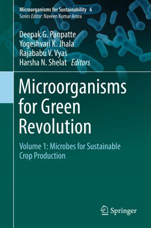 Cover of the book Microorganisms for Green Revolution by Hongzhang Chen