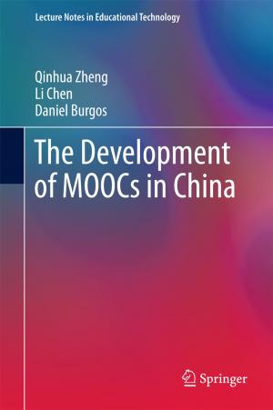 Cover of the book The Development of MOOCs in China by Shengming Jiang