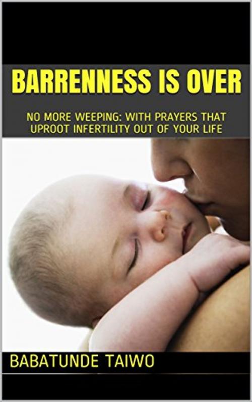 Cover of the book BARRENNESS IS OVER by Babatunde Taiwo, BABATUNDE TAIWO
