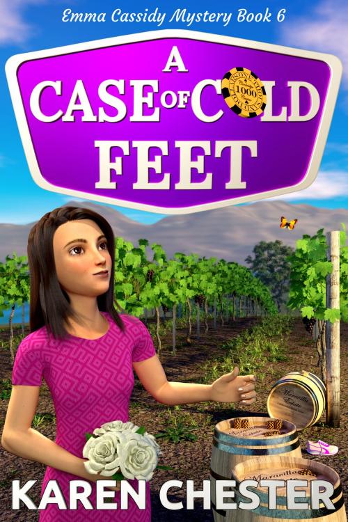 Cover of the book A Case of Cold Feet (an Emma Cassidy Mystery Book 6) by Karen Chester, Karen Chester