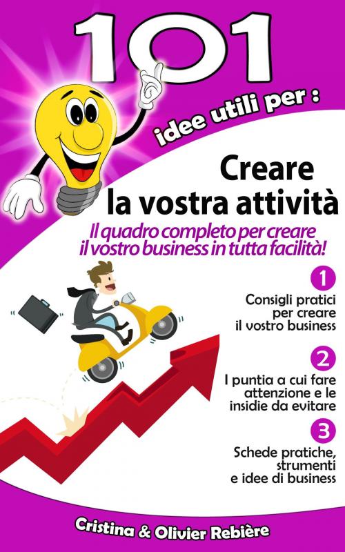 Cover of the book 101 idee utili per.. Creare la vostra attività by Cristina Rebiere, Olivier Rebiere