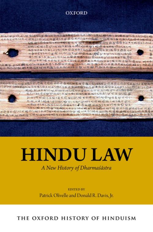 Cover of the book The Oxford History of Hinduism: Hindu Law by , OUP Oxford