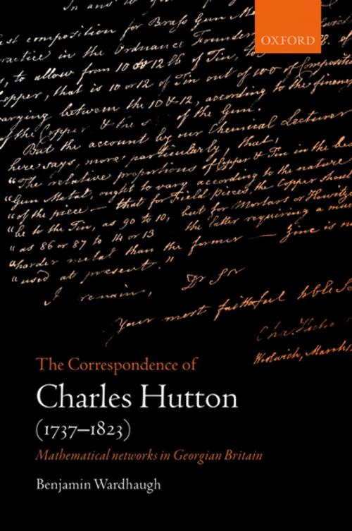 Cover of the book The Correspondence of Charles Hutton by Benjamin Wardhaugh, OUP Oxford