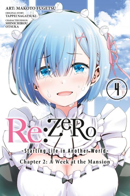 Cover of the book Re:ZERO -Starting Life in Another World-, Chapter 2: A Week at the Mansion, Vol. 4 (manga) by Makoto Fugetsu, Tappei Nagatsuki, Shinichirou Otsuka, Yen Press