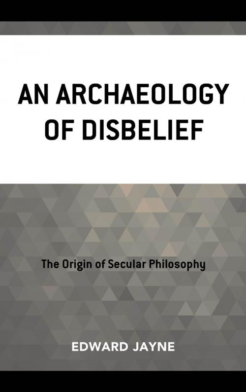 Cover of the book An Archaeology of Disbelief by Edward Jayne, Hamilton Books