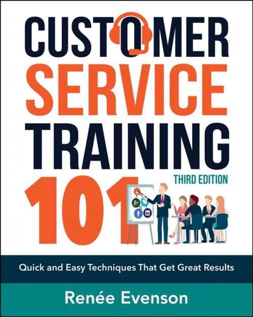 Cover of the book Customer Service Training 101 by Renee Evenson, AMACOM