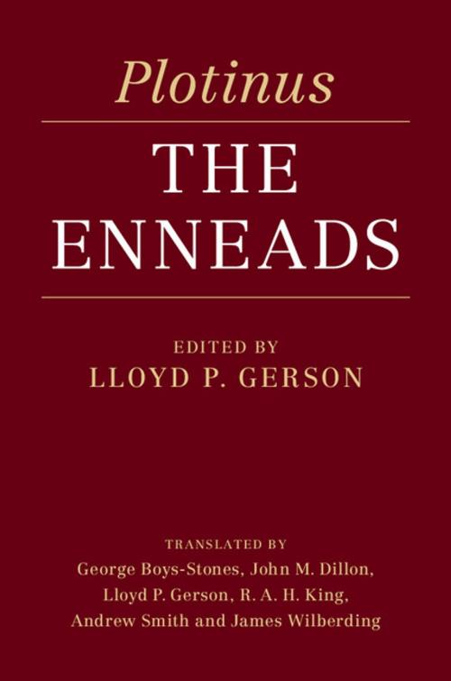 Cover of the book Plotinus: The Enneads by Lloyd P. Gerson, Cambridge University Press