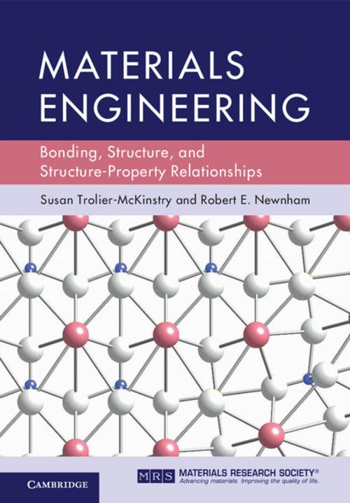 Cover of the book Materials Engineering by Susan Trolier-McKinstry, Robert E. Newnham, Cambridge University Press