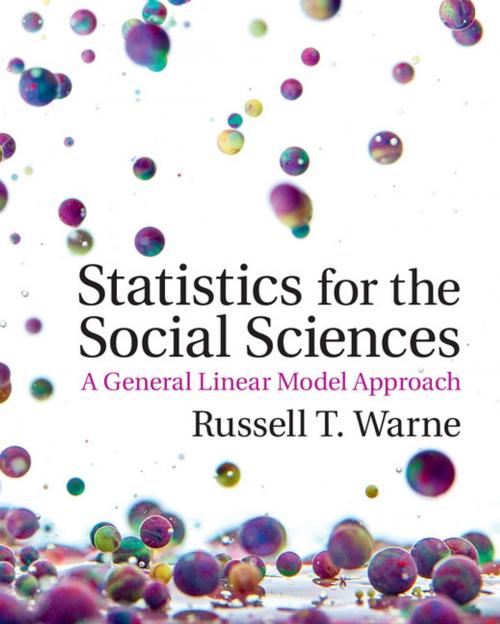 Cover of the book Statistics for the Social Sciences by Russell T. Warne, Cambridge University Press