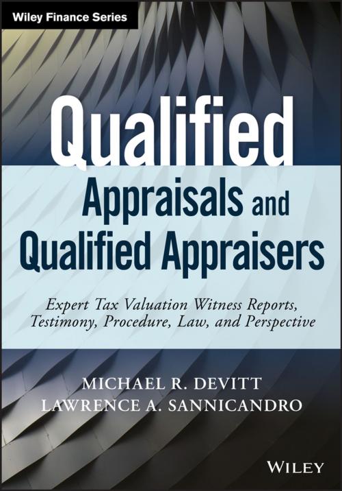 Cover of the book Qualified Appraisals and Qualified Appraisers by Michael R. Devitt, Lawrence A. Sannicandro, Wiley