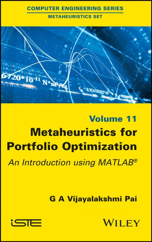 Cover of the book Metaheuristics for Portfolio Optimization by G. A. Vijayalakshmi Pai, Wiley