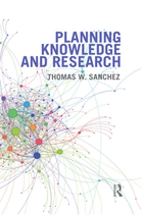 Cover of the book Planning Knowledge and Research by , Taylor and Francis