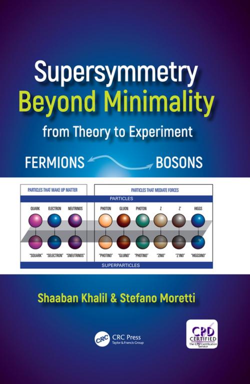 Cover of the book Supersymmetry Beyond Minimality by Shaaban Khalil, Stefano Moretti, CRC Press