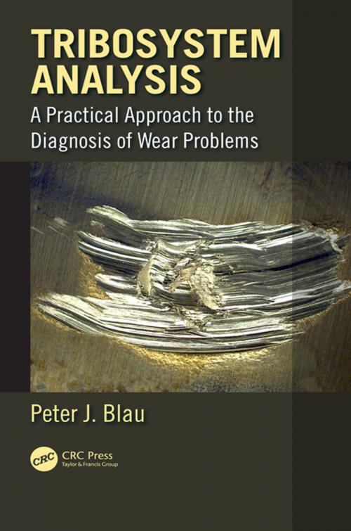Cover of the book Tribosystem Analysis by Peter J. Blau, CRC Press