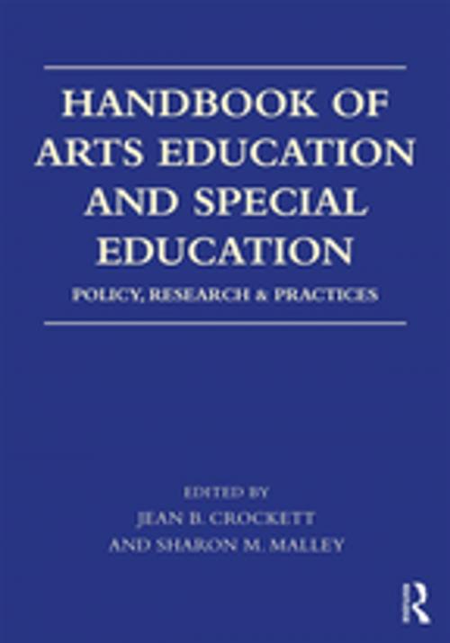 Cover of the book Handbook of Arts Education and Special Education by , Taylor and Francis