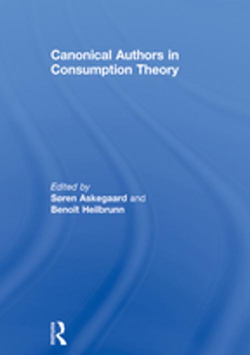 Cover of the book Canonical Authors in Consumption Theory by , Taylor and Francis