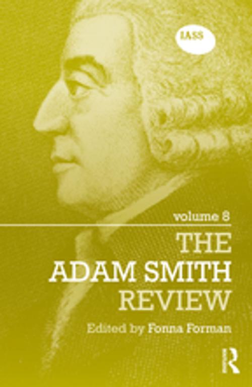Cover of the book The Adam Smith Review Volume 8 by , Taylor and Francis