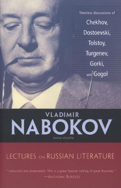 Cover of the book Lectures on Russian Literature by Vladimir Nabokov, HMH Books