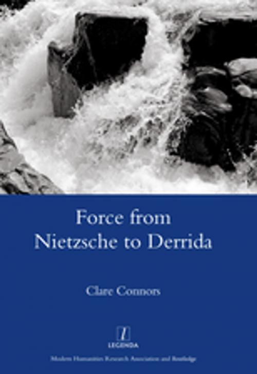Cover of the book Force from Nietzsche to Derrida by Clare Connors, Taylor and Francis