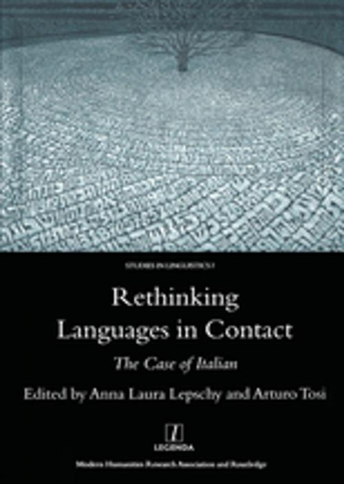 Cover of the book Rethinking Languages in Contact by Anna-Laura Lepschy, Taylor and Francis