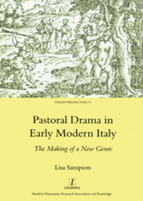 Cover of the book Pastoral Drama in Early Modern Italy by Lisa Sampson, Taylor and Francis