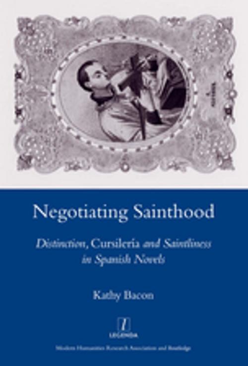Cover of the book Negotiating Sainthood by Kathy Bacon, Taylor and Francis