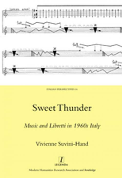 Cover of the book Sweet Thunder by Vivienne Suvini-Hand, Taylor and Francis
