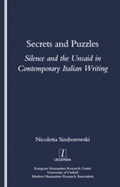 Cover of the book Secrets and Puzzles by Nicoletta Simborowski, Taylor and Francis