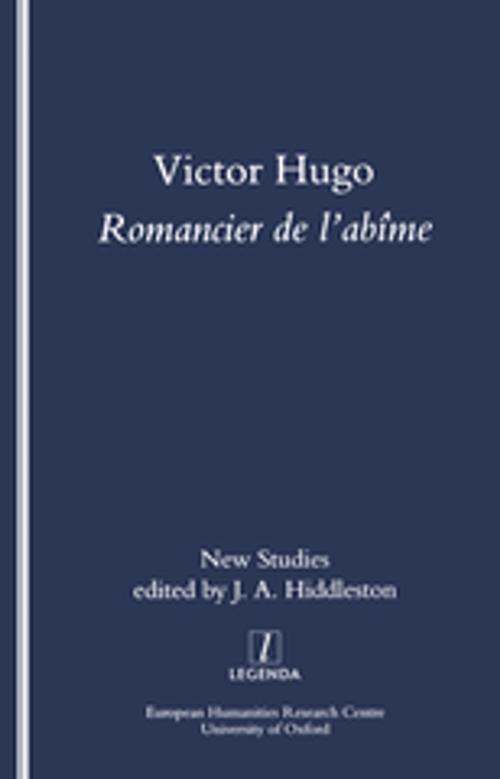 Cover of the book Victor Hugo, Romancier de l'Abime by James Hiddleston, Taylor and Francis
