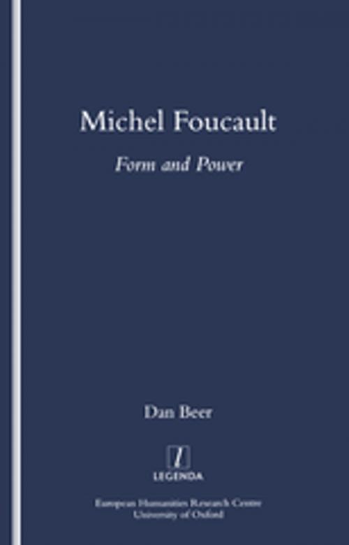 Cover of the book Michel Foucault by Dan Beer, Taylor and Francis