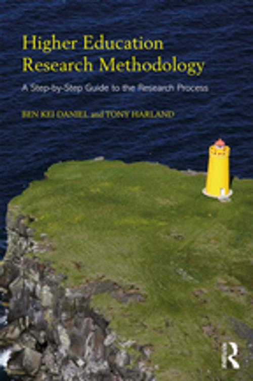 Cover of the book Higher Education Research Methodology by Ben Kei Daniel, Tony Harland, Taylor and Francis