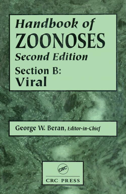 Cover of the book Handbook of Zoonoses, Section B by , CRC Press
