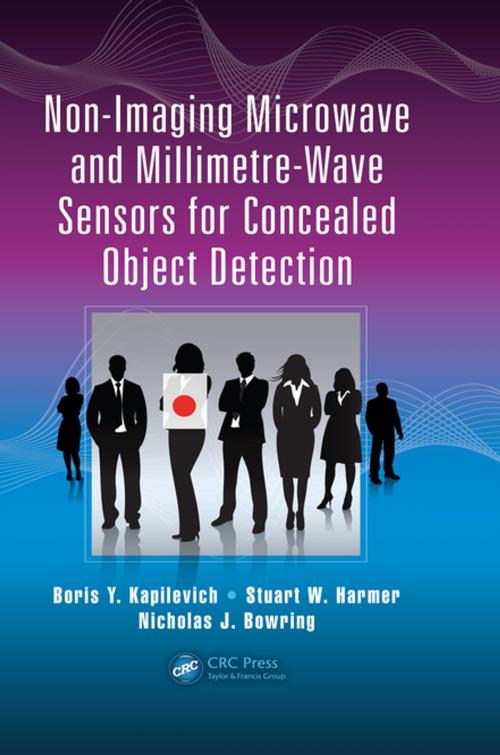 Cover of the book Non-Imaging Microwave and Millimetre-Wave Sensors for Concealed Object Detection by Boris Y. Kapilevich, Stuart W. Harmer, Nicholas J. Bowring, CRC Press