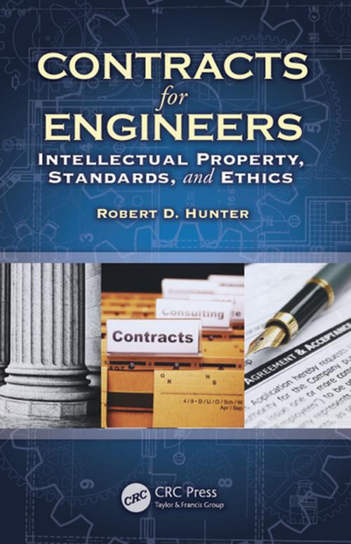 Cover of the book Contracts for Engineers by Robert D. Hunter, CRC Press