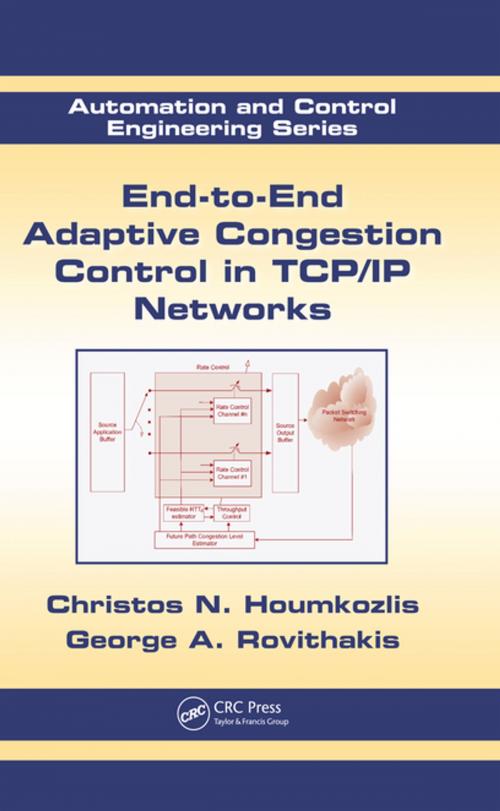 Cover of the book End-to-End Adaptive Congestion Control in TCP/IP Networks by Christos N. Houmkozlis, George A. Rovithakis, CRC Press