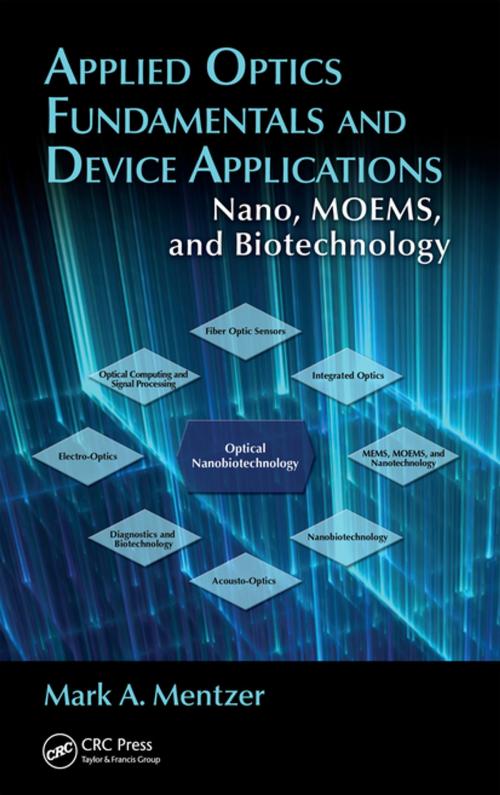 Cover of the book Applied Optics Fundamentals and Device Applications by Mark A. Mentzer, CRC Press