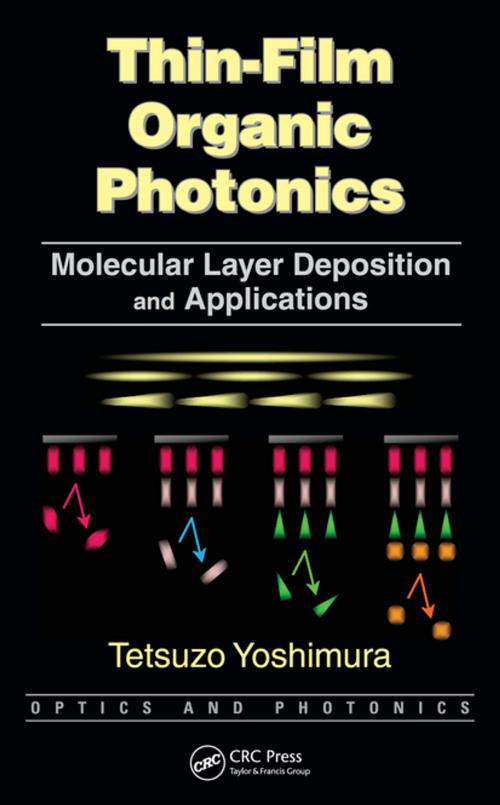 Cover of the book Thin-Film Organic Photonics by Tetsuzo Yoshimura, CRC Press