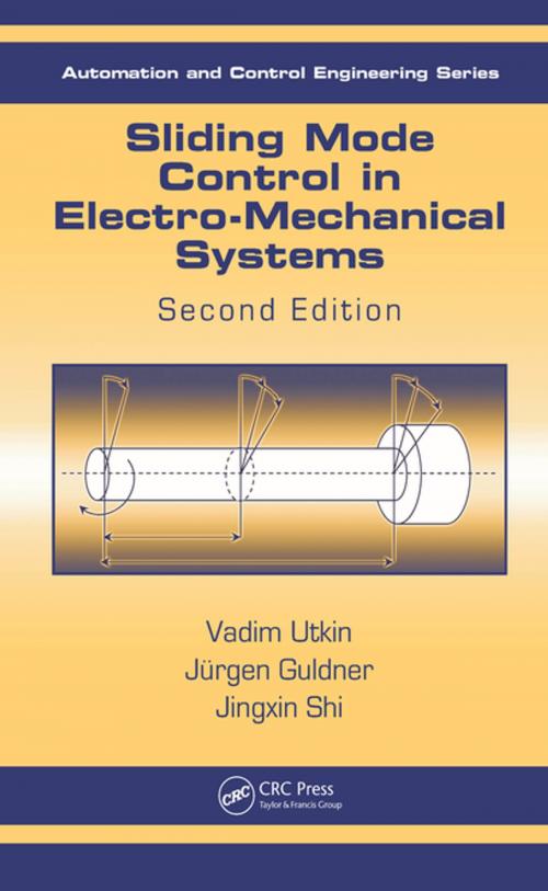 Cover of the book Sliding Mode Control in Electro-Mechanical Systems by Vadim Utkin, Juergen Guldner, Jingxin Shi, CRC Press