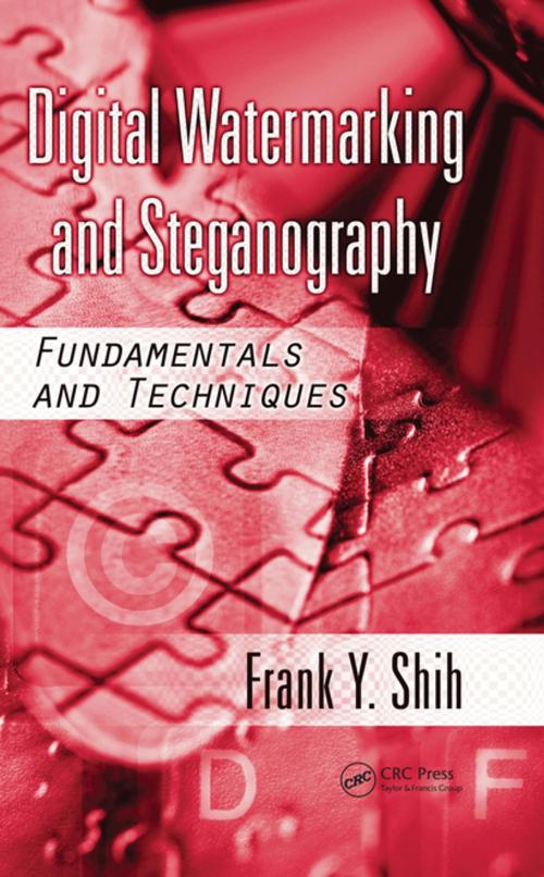 Cover of the book Digital Watermarking and Steganography by Frank  Y. Shih, CRC Press