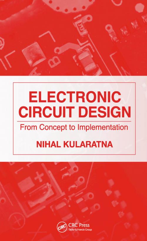 Cover of the book Electronic Circuit Design by Nihal Kularatna, CRC Press