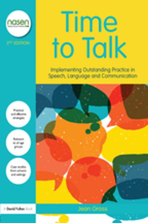Cover of the book Time to Talk by Jean Gross, Taylor and Francis