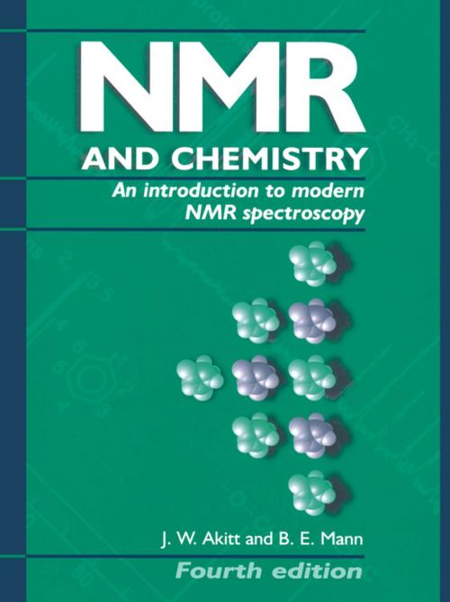 Cover of the book NMR and Chemistry by J.W. Akitt, B. E. Mann, CRC Press